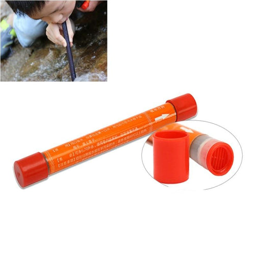 Outdoor Water Straw Filter Safety Survival